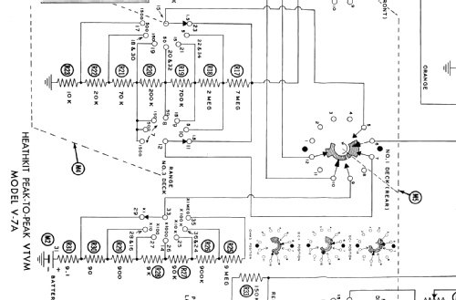 Vacuum tube voltmeter V-7A; Heathkit Brand, (ID = 94614) Ausrüstung