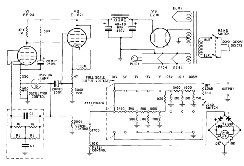 Audio Generator AG-9U; Heathkit UK by (ID = 169437) Equipment