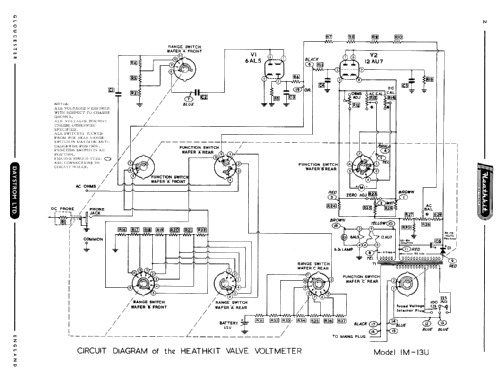 Valve Voltmeter IM-13U; Heathkit UK by (ID = 379749) Ausrüstung