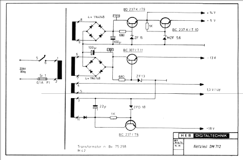 Digimeter 712; HEB Rudolf Herzog (ID = 794935) Equipment