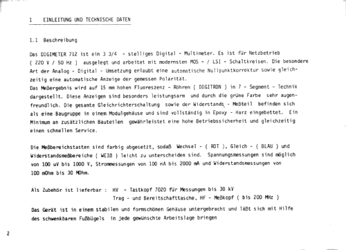 Digimeter 712; HEB Rudolf Herzog (ID = 2244802) Equipment