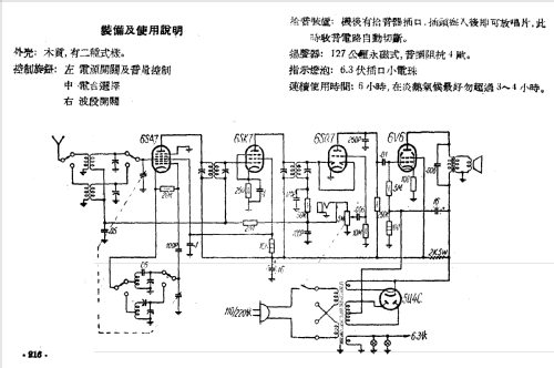 Huangshan 黄山 585-2; Hefei 合肥广播器材厂 (ID = 788160) Radio
