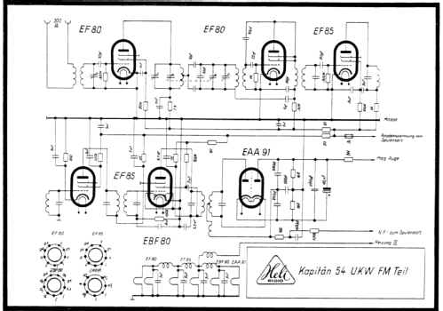 Kapitän 54UKW; Heli Gerätebau, (ID = 1658569) Radio