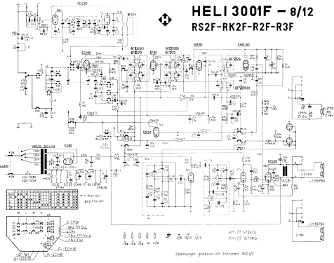 RS2F Ch= 3001F; Heli Gerätebau, (ID = 848658) Radio