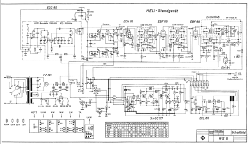 RS5 Stereo; Heli Gerätebau, (ID = 17583) Radio