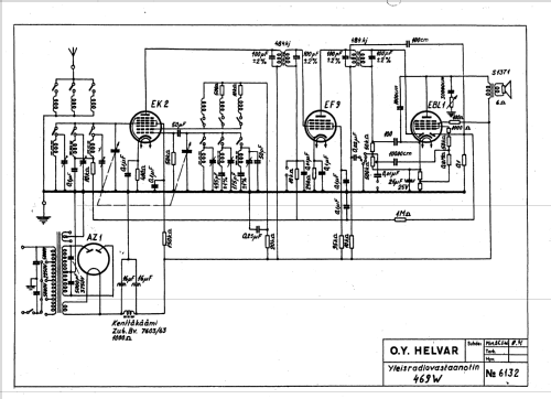 Super 469A; Oy Helvar; Helsinki (ID = 1186207) Radio