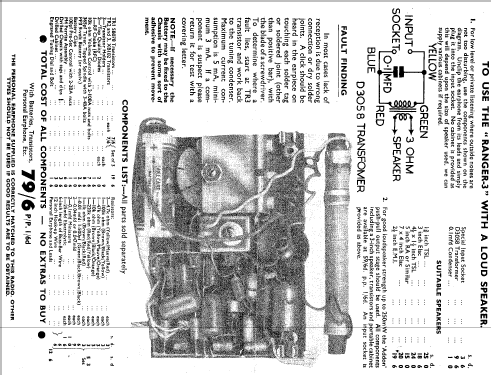 Ranger 3; Henry's Radio Ltd.; (ID = 427069) Kit