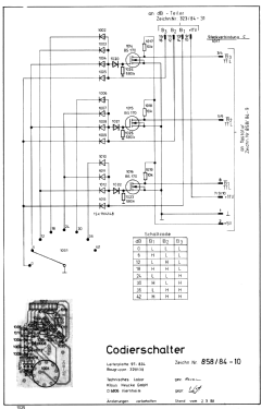 HF-Impulsreflektometer 858; Heucke, W., Techn. (ID = 3179169) Equipment