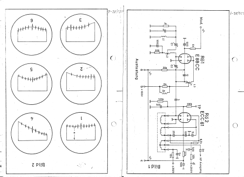 Wobbel-Messplatz 205 Multivisor; Heucke, W., Techn. (ID = 2189328) Equipment