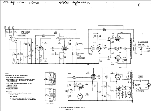 Audio Oscillator 201B; Hewlett-Packard, HP; (ID = 1304257) Equipment