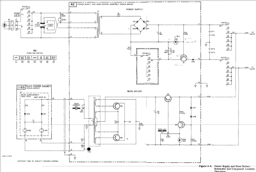 DC Null Volt-Ammeter 419A; Hewlett-Packard, HP; (ID = 991197) Equipment