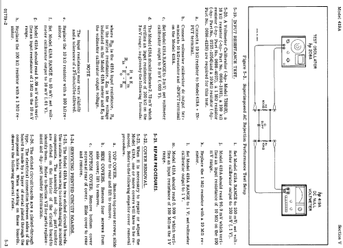 DC Null Volt-Ammeter 419A; Hewlett-Packard, HP; (ID = 991200) Ausrüstung