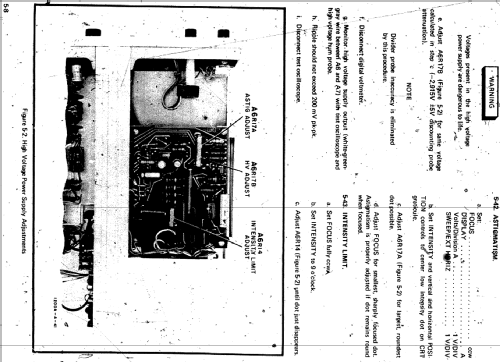 Oscilloscope 1205A; Hewlett-Packard, HP; (ID = 1269454) Equipment