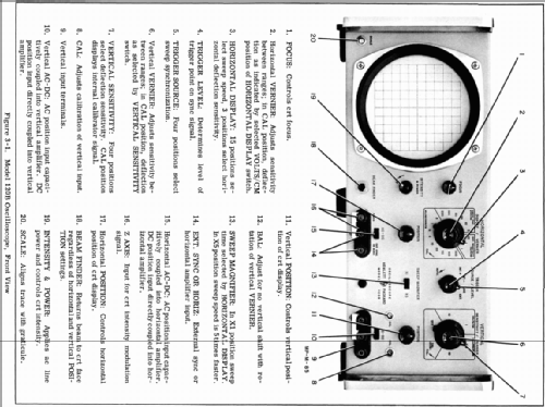 Oscilloscope 120B; Hewlett-Packard, HP; (ID = 440609) Ausrüstung