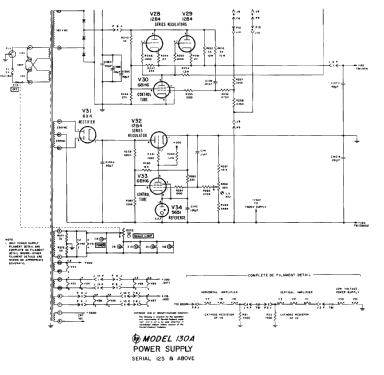 Oscilloscope 130A; Hewlett-Packard, HP; (ID = 442552) Equipment