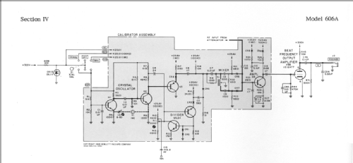 Signal Generator 606A; Hewlett-Packard, HP; (ID = 319635) Equipment