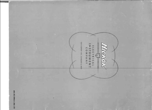 Tube Tester KS-15750-L1; Hickok Electrical (ID = 1276913) Ausrüstung