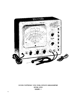 209-A Volt-Ohm Capacity Milliammeter; Hickok Electrical (ID = 2945276) Ausrüstung