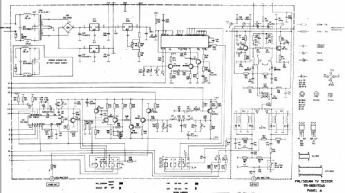 Pal/Secam TV Tester T 045/TR-0631; Hiradástechnika (ID = 2319823) Ausrüstung