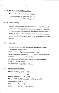 Multimeter M 210/ TR-1665; Hiradástechnikai (ID = 2930875) Ausrüstung