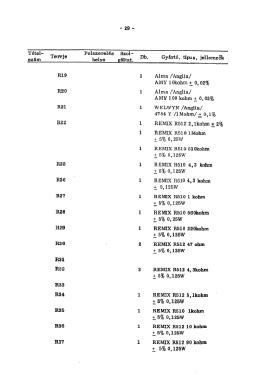 Multimeter M 210/ TR-1665; Hiradástechnikai (ID = 2930965) Ausrüstung