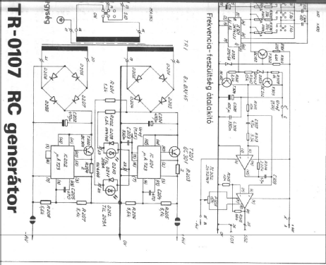 RC Generator TR-0107; Hiradástechnikai (ID = 2058046) Equipment