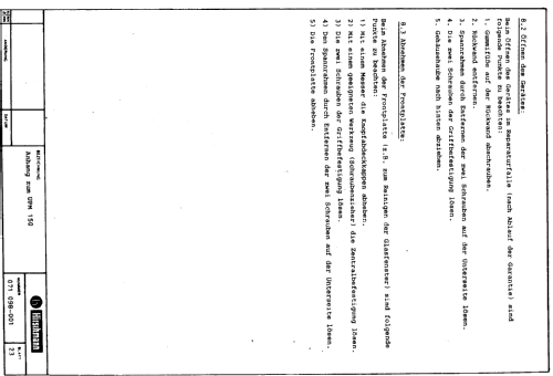 Universal-Pegelmessgerät UPM 150; Hirschmann GmbH & Co (ID = 2125615) Ausrüstung