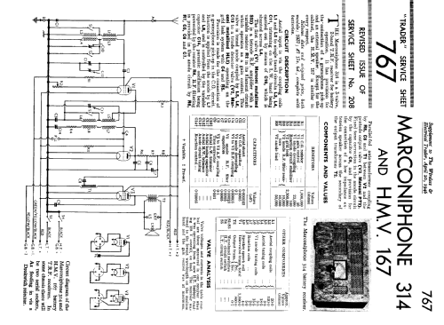 167; HMV Brand, His (ID = 2177041) Radio
