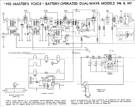 346 Ch= 657D; His Master's Voice (ID = 1950034) Radio