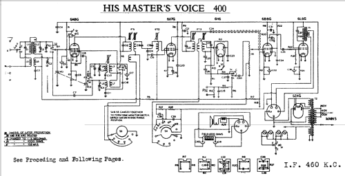 400 Ch= 638D; His Master's Voice (ID = 712543) Radio