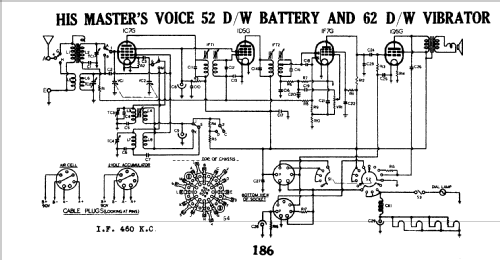 52 Ch= 459D; His Master's Voice (ID = 719326) Radio