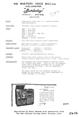Berkeley 5402; His Master's Voice N (ID = 2879204) Radio