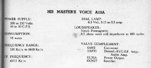 Little Nipper A13A; His Master's Voice (ID = 2415914) Radio