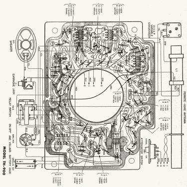 Hi-Phonic Auto 9 TH-900; Hitachi Ltd.; Tokyo (ID = 1813419) Radio