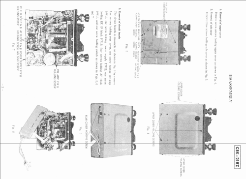 Autoradio CSK-218Z; Hitachi Ltd.; Tokyo (ID = 1639736) Car Radio