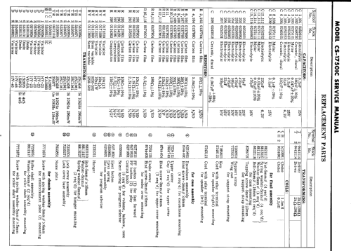 Car Stereo 8 CS-1750IC; Hitachi Ltd.; Tokyo (ID = 1629162) Ton-Bild