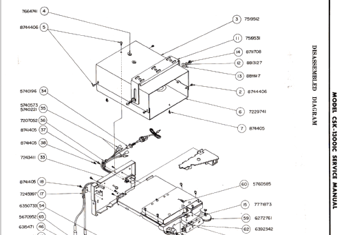 CSK-1300IC; Hitachi Ltd.; Tokyo (ID = 1628140) Autoradio