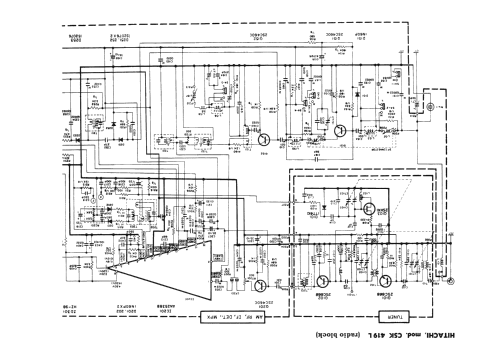 CSK-419L; Hitachi Ltd.; Tokyo (ID = 1315124) Car Radio