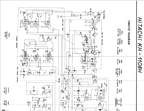 KH-1108H; Hitachi Ltd.; Tokyo (ID = 2184227) Radio