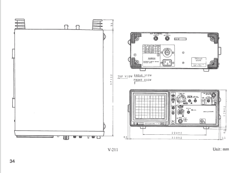 Single Channel Oscilloscope V-211; Hitachi Ltd.; Tokyo (ID = 1117724) Equipment