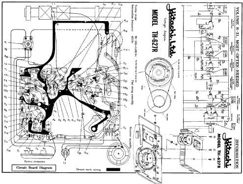 Transistor 6 TH-627R; Hitachi Ltd.; Tokyo (ID = 144031) Radio