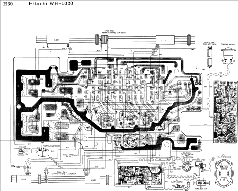 WH-1020; Hitachi Ltd.; Tokyo (ID = 1294897) Radio