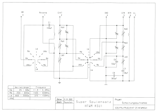 Super-Spulensatz KSU 1; Hochfrequenz (ID = 2726615) mod-past25