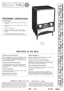 21B352SU Ch= 412-21; Hoffman Radio Corp.; (ID = 2747171) Television