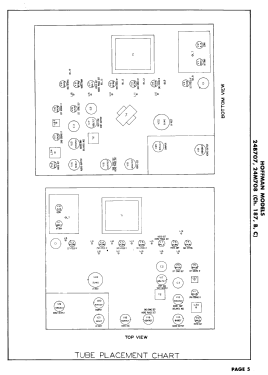 24B707 Ch= 187B; Hoffman Radio Corp.; (ID = 3018505) Televisión