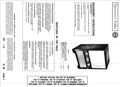 24M196 Ch= 413-24; Hoffman Radio Corp.; (ID = 2698313) Televisión