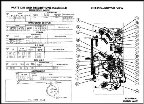 A401 Ch= 102; Hoffman Radio Corp.; (ID = 465618) Radio