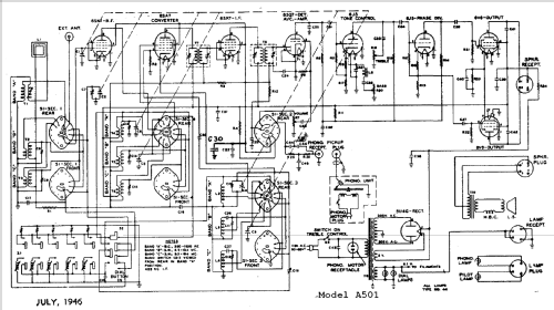 A501 Ch= 108S&108ST; Hoffman Radio Corp.; (ID = 437481) Radio