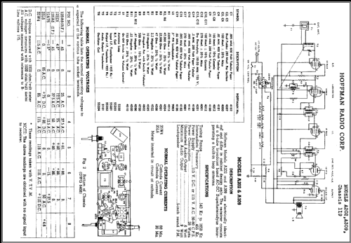 A-202 Ch= 119; Hoffman Radio Corp.; (ID = 430595) Radio