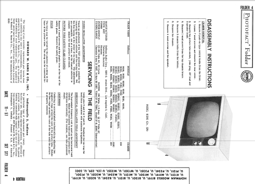 B1191U Ch= 329U; Hoffman Radio Corp.; (ID = 2466107) Television
